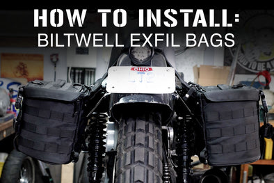 How To Install Biltwell's Exfil Motorcycle Utility Bags On Harley-Davidsons1