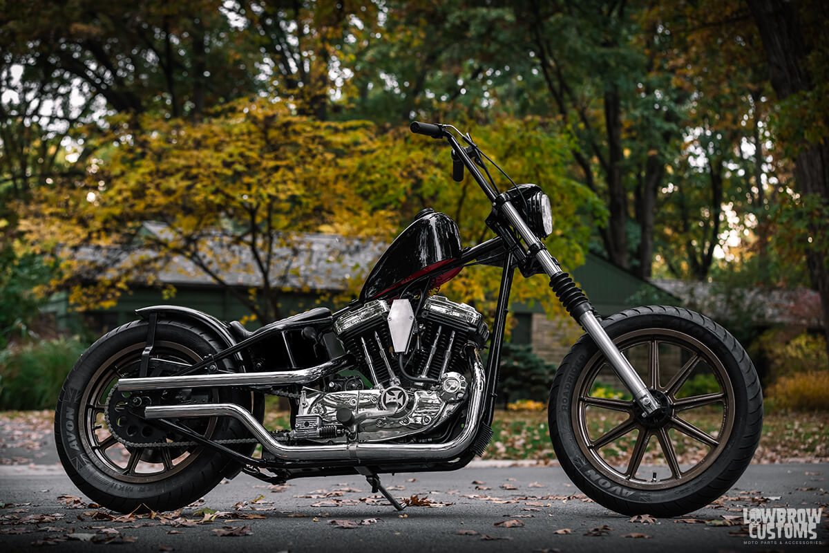 Meet Dan Dellostritto of Death Co. Choppers and His 1987 Harley