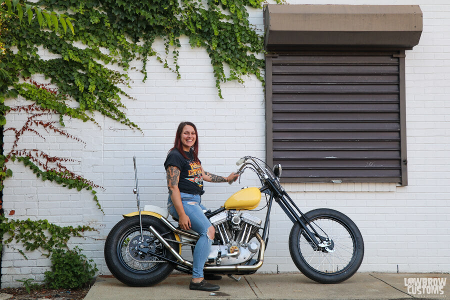 Lowbrow Spotlight: Emma Myers - A Custom Harley-Davidson Sportster Builder  – Lowbrow Customs