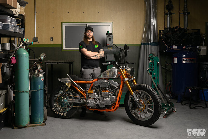 Lowbrow Spotlight: Meet Christian Newman and his 1998 Harley-Davidson 1250CC Sportster