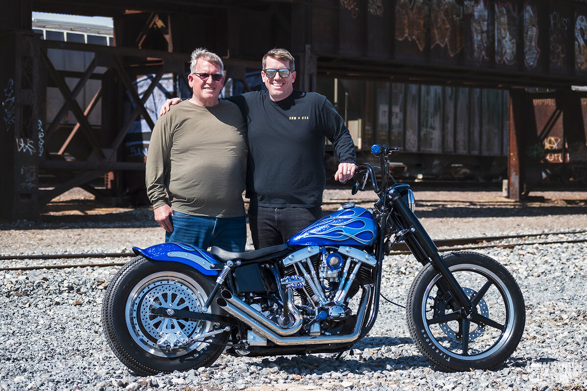 Meet: Donny Manthey Sr. & Jr. With Their 1974 Harley-Davidson
