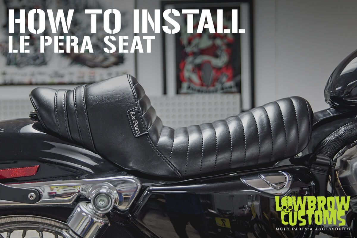 How To Install Custom Le Pera Seat & Biltwell Banana Seat