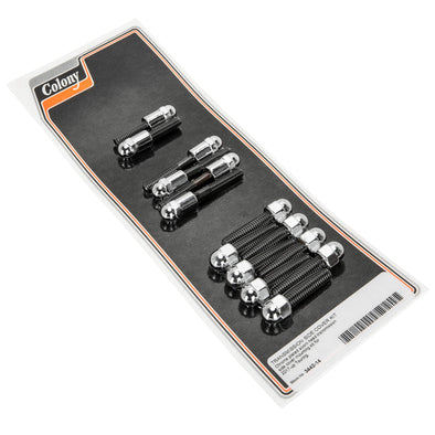 #3442-14 Transmission Side Cover Kit 2017-Up Harley-Davidson Touring Models - Chrome Plated