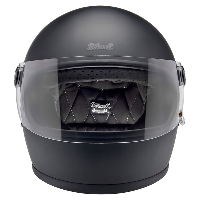 Gringo S DOT/ECE R22.06 Approved Full Face Helmet - Flat Black
