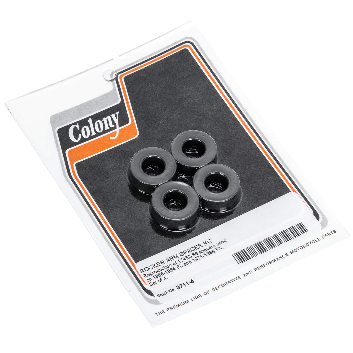 Colony Machine #3711-4 Rocker Arm Spacer Kit 1966-1984 Harley