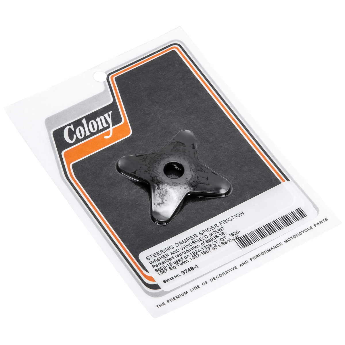Colony Machine #3748-1 Steering Damper Friction Washer And