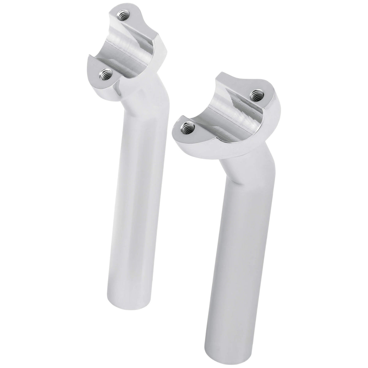 Chrome/ Black 1" Handlebar Riser Clamp 25mm 22mm For Motorcycle Harley Honda Shadow Billet Handle Bar Risers Heightening I.1053760692