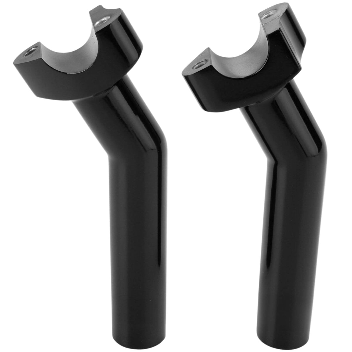 HardDrive - 04-560 - H-BAR RISERS 6-1/2" STRAIGHT BLACK