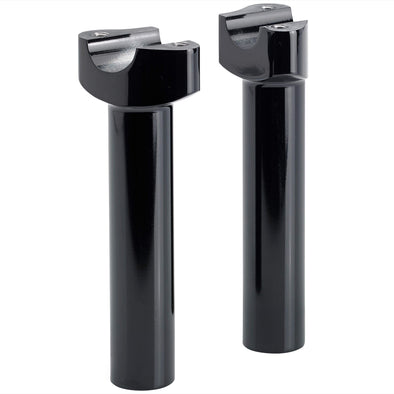 6-1/2 inch Forged Aluminum Handlebar Risers - Black