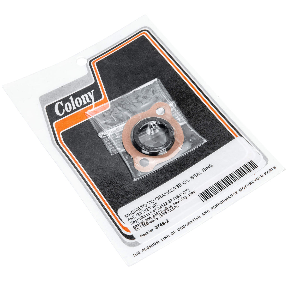 Colony Machine #3749-2 Magneto To Crankase Seal Kit 1958-1965