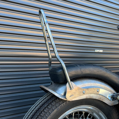 BNM Two-Up Bolt On Sissy Bar For Rogue Fender - 1958-1984 Harley-Davidson Panhead/Shovelhead