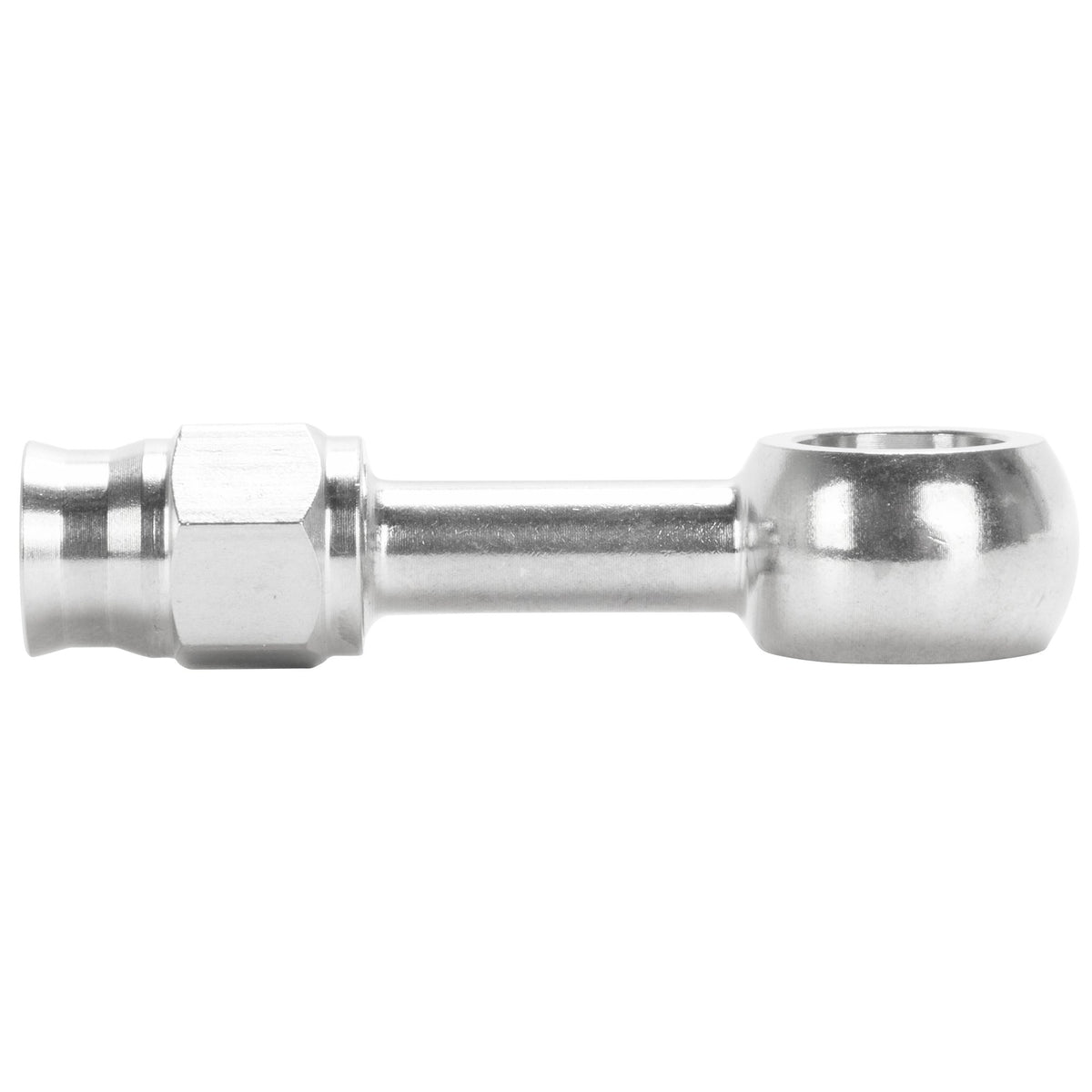 Black AN3 180-Degree Banjo Brake Line Fittings For Harley FLHR FLHX Sportster