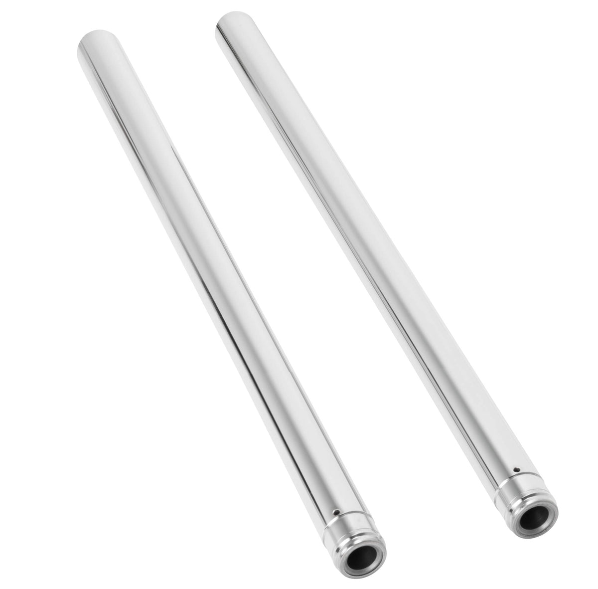 Harley Davidson 41mm +4 Fork Tubes – 4 Over Stock, 28.25" Hard Chrome