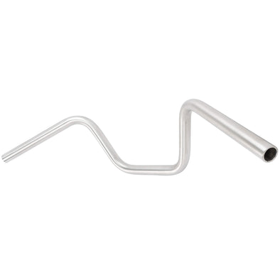 Narrow Bottom Ape Hanger Handlebars - 7 inch Rise - 1 inch  - Stainless Steel