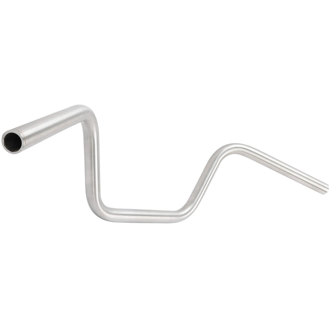 Wide Bottom Springer Ape Hanger Handlebars - 7 inch Rise - 1 inch  - Stainless Steel