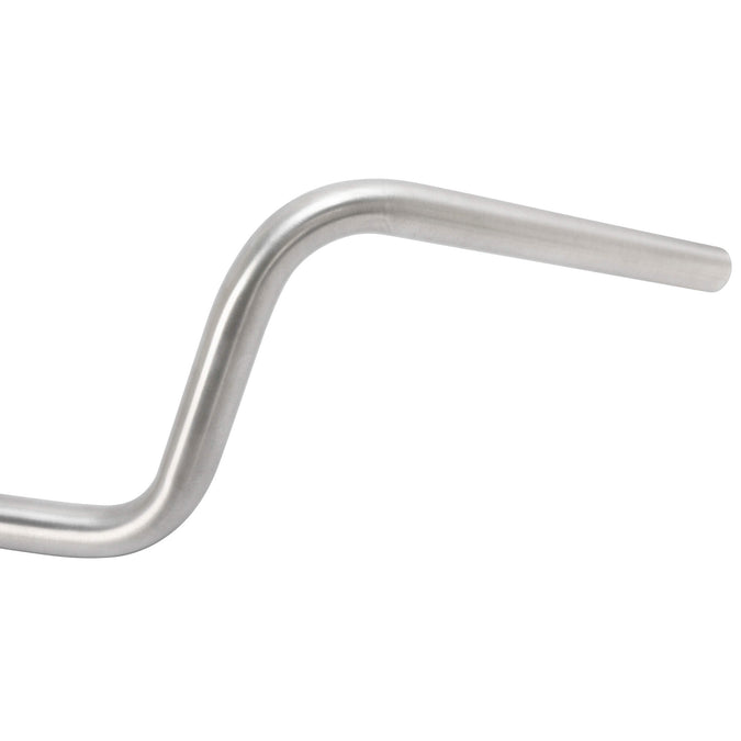 Wide Bottom Springer Ape Hanger Handlebars - 7 inch Rise - 1 inch  - Stainless Steel