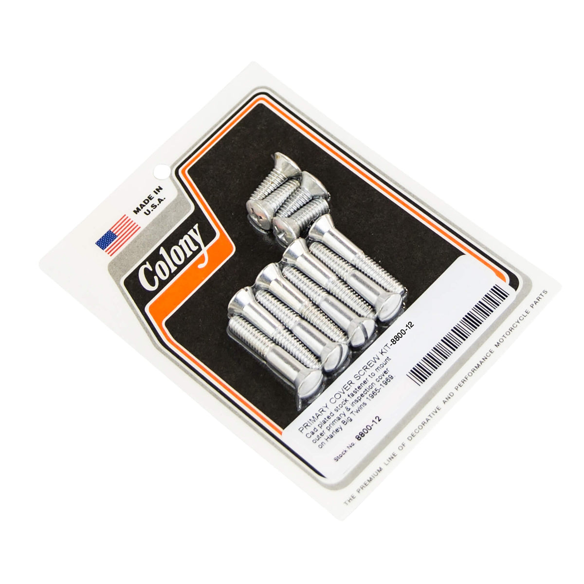 Colony Machine #8800-12 Primary Cover Allen Screw Kit 1965-1969