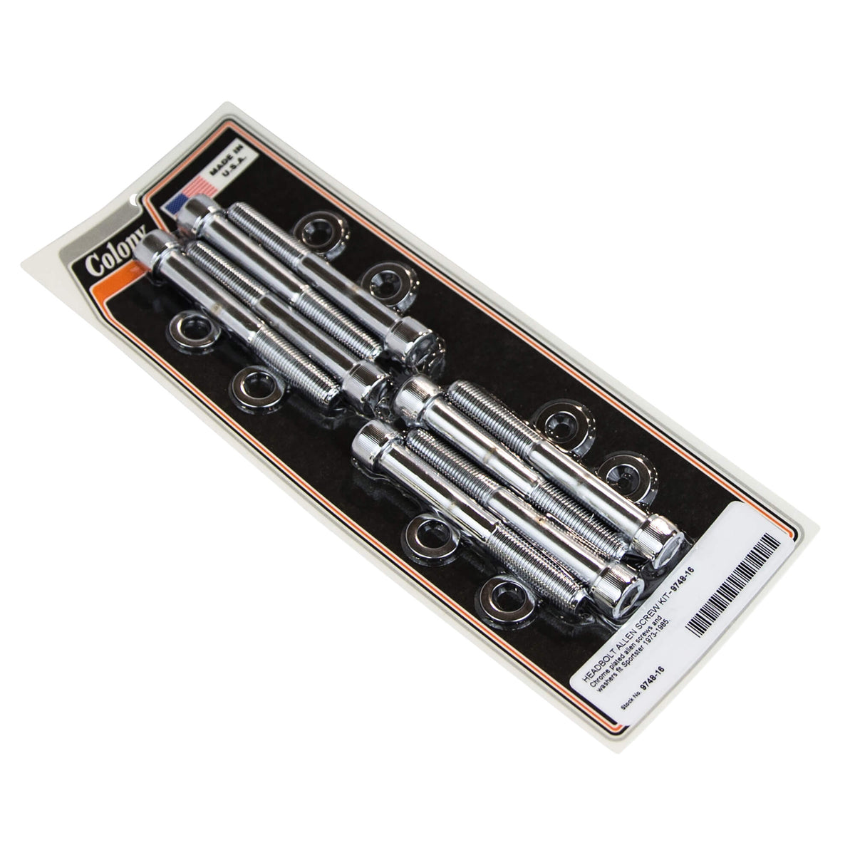 Gardner-Westcott Gardner Westcott Rocker Box Screw Kit Hex In Chrome For 1977 1985 Xl Models P75336 Gardner-Westcott Gardner Westcott Rocker Box Screw Kit Hex In Chrome For 1977 1985 Xl Models P75336