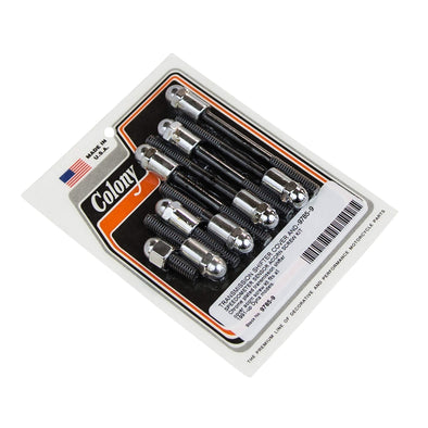 #9785-9 Transmission Shifter Cover Acorn 1991-Up Harley-Davidson Dyna - Chrome Plated