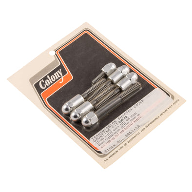 #9951-12 Transmission Shifter Cover Mounting Kit Allen 1998-Up Harley-Davidson FLT/Softail - Chrome Plated