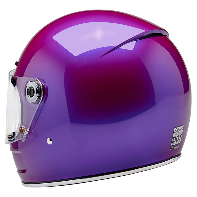 Gringo SV DOT/ECE Approved Full Face Helmet - Metallic Grape