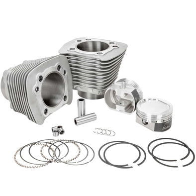 Harley Sportster 883 to 1200cc 1986 - 2003 Silver Complete Big Bore Kit