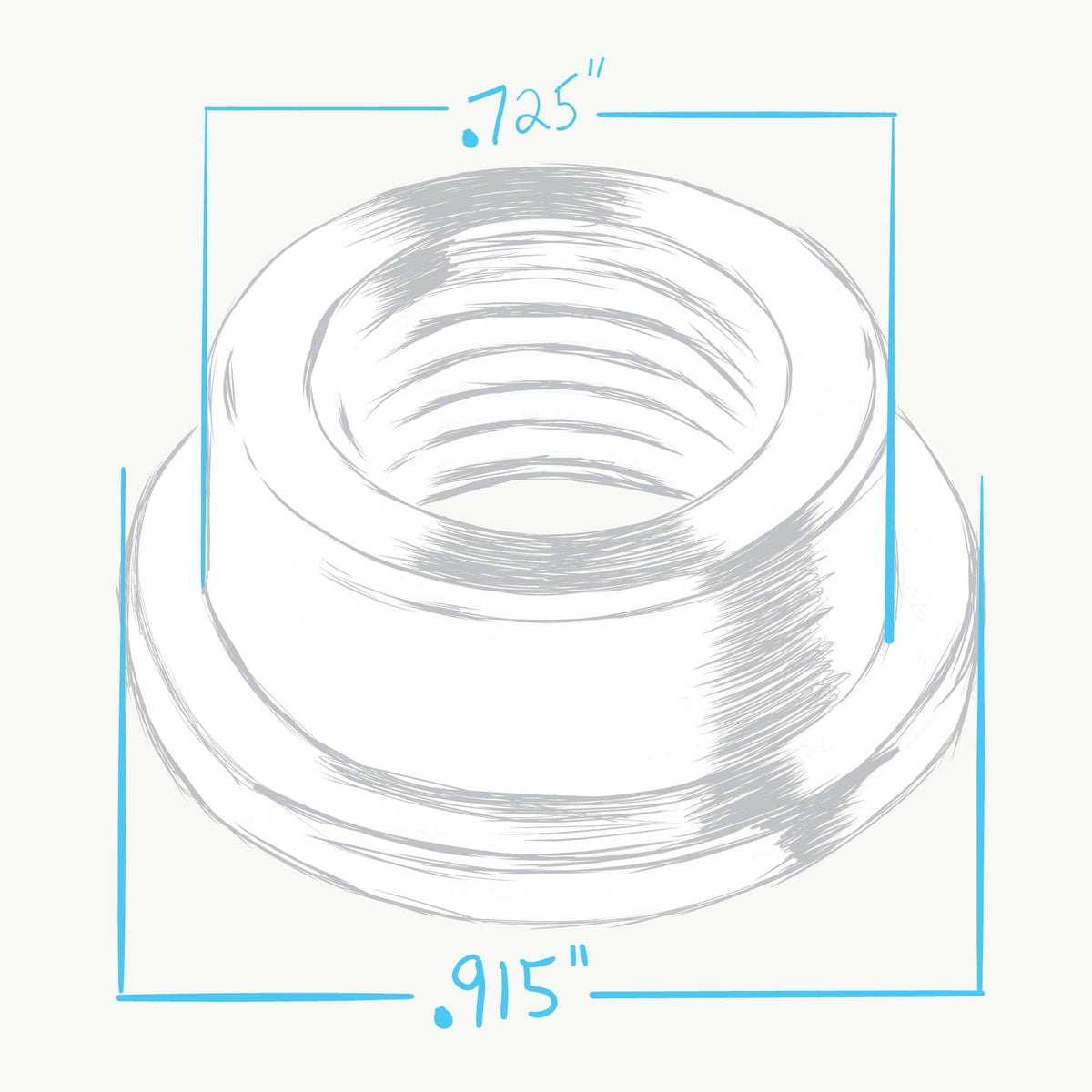 002928-1-4-in-npt-tophat-bung-