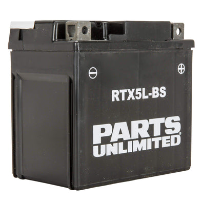 AGM RTX5L-BS Maintenance Free Battery - For Kick Start Motorcycles