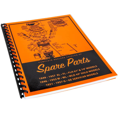 Spare Parts Book for 1949-1957 Harley-Davidson Panhead