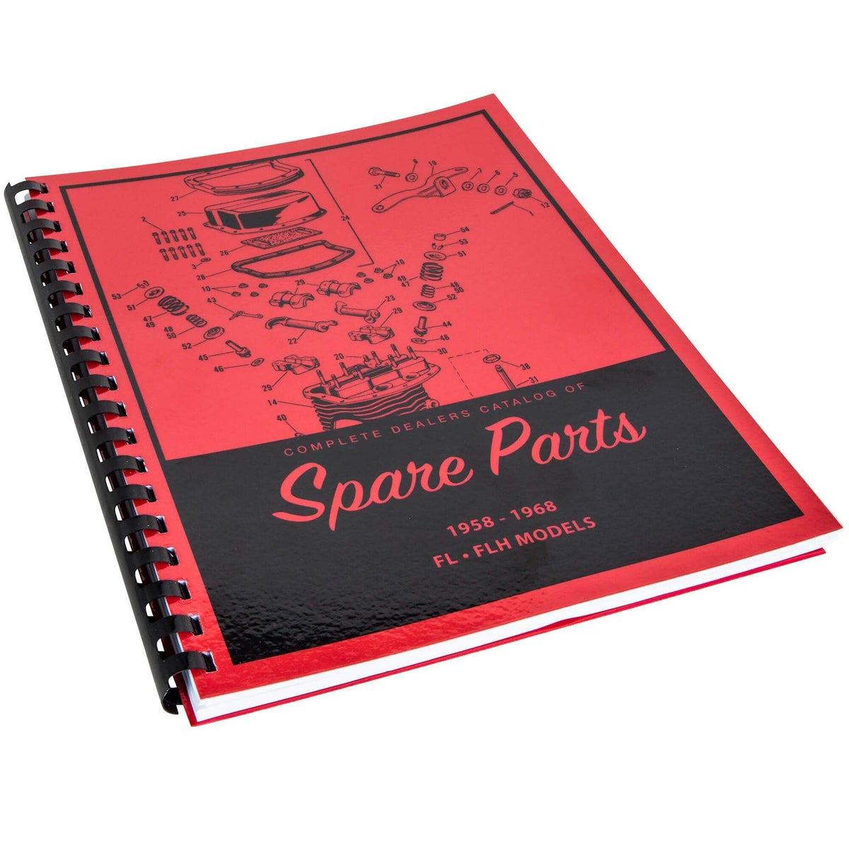 Spare Parts Manual For Harley FLH Duo-Glide & Electra-Glide – 1958-1965 Shovelhead