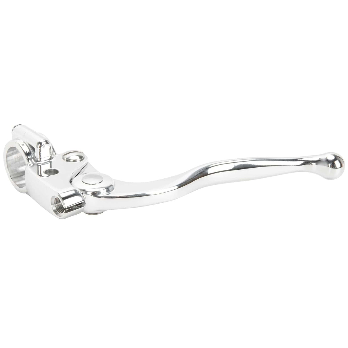 Kustom Tech Grimeca 1 inch Clutch Lever Polished Aluminum Lowbrow