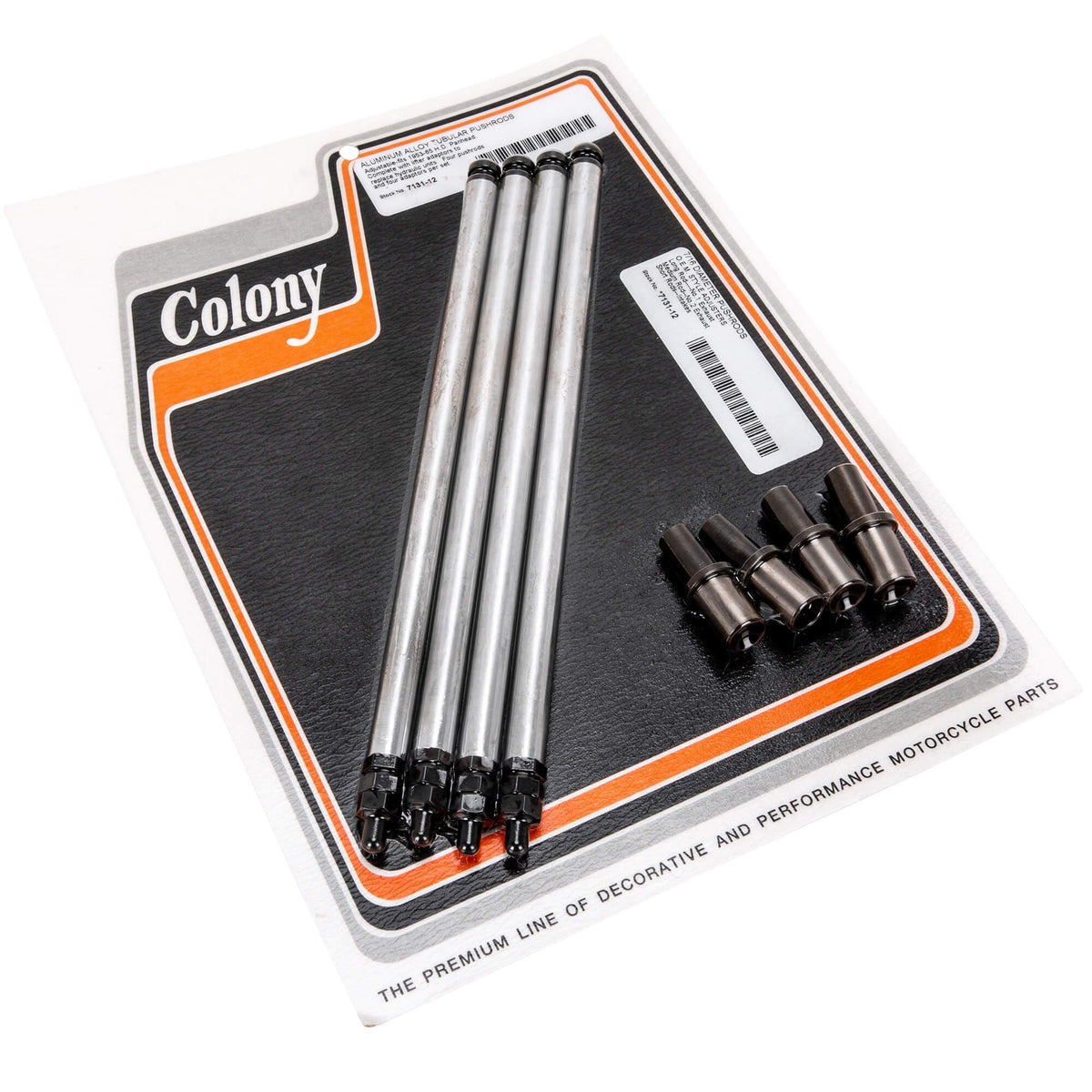 Colony Machine 713112 Aluminum Alloy Tubular Adjustable Pushrods