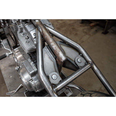 Horseshoe Oil Tank for Lowbrow Customs Weld-On Sportster Hardtails and Gasbox Full Frames
