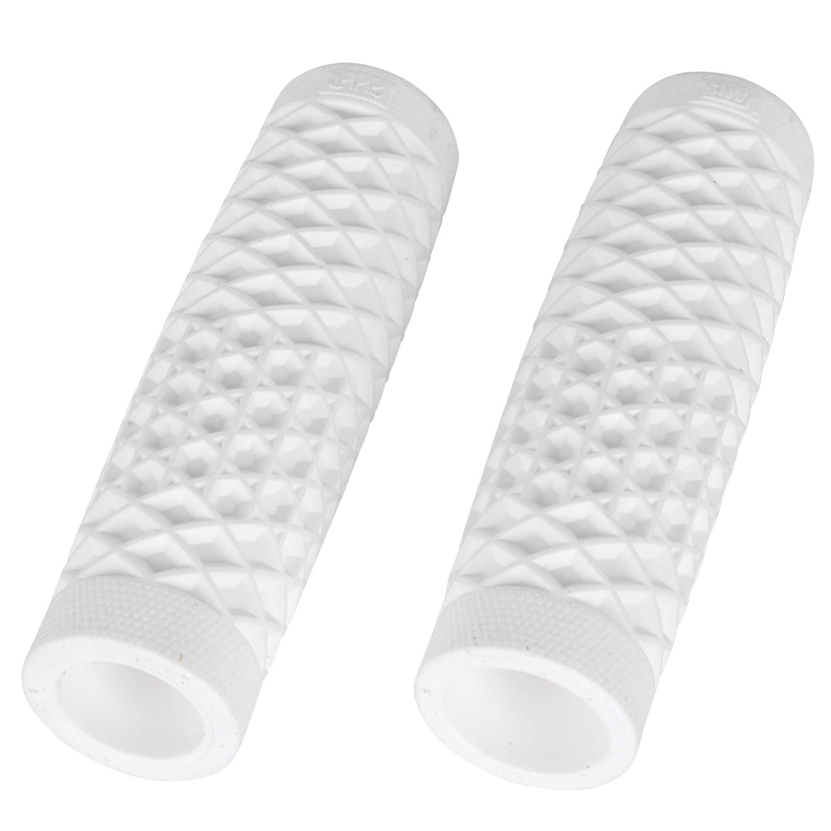 ODI Vans/Cult V-Twin Motorcycle Grips by ODI - White - 1 inch