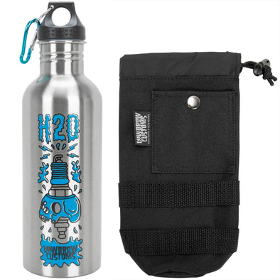 Stainless Steel Water Bottle and Black Carrier 2.0 Combo - Save $2.95!