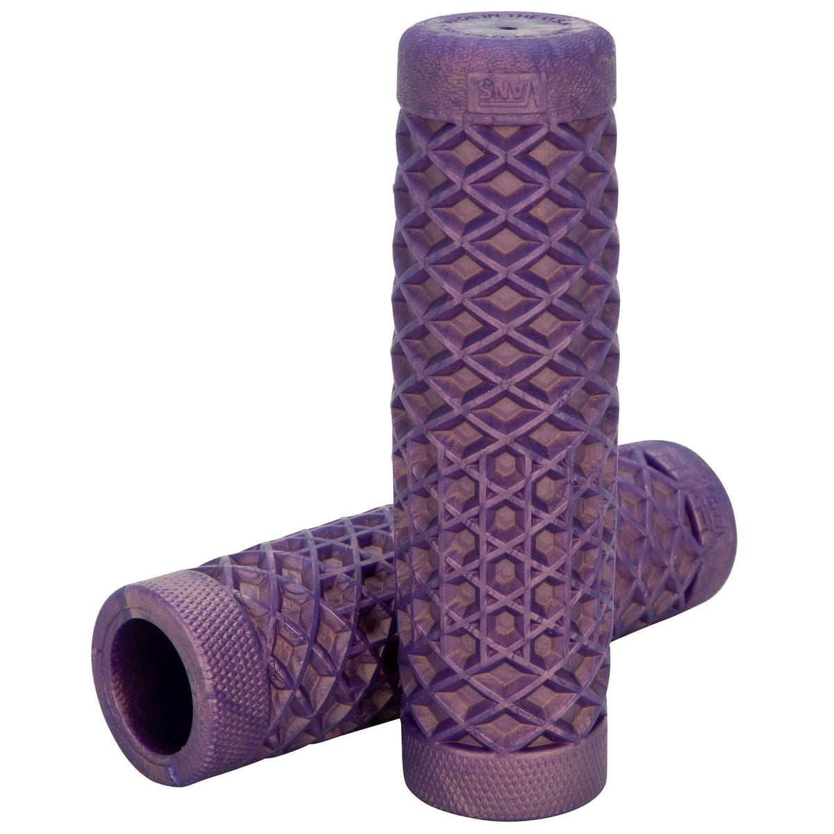 ODI Vans/Cult V-Twin Motorcycle Grips by ODI - Iridescent Purple