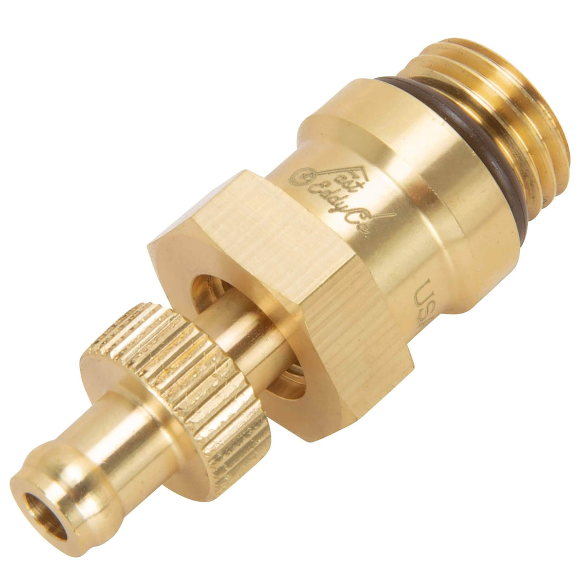 Fast Eddy Co. No. 12 Carburetor Float Bowl Drain Valve for S&S Super E