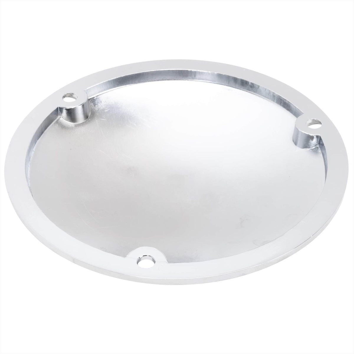 Rivercity Wrinkle Black 3-Hole Domed Derby Cover For Harley Davidson Big Twin 1970-1999
