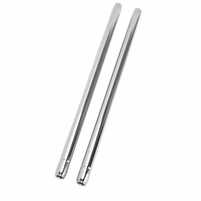 35MM Chrome Fork Tubes - 29-1/4 inch - 6 Over