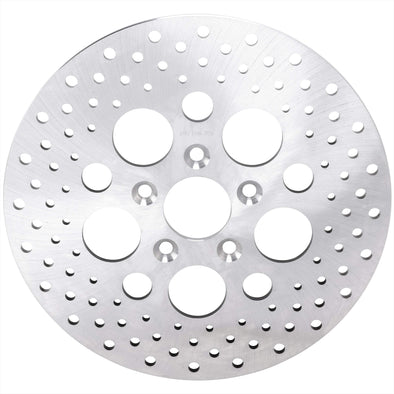 Drilled Stainless Steel Brake Rotor - 11.5 inches - Replaces Harley-Davidson OEM# 41791-79A