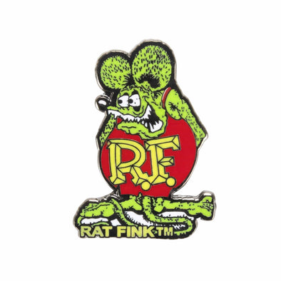 Rat Fink Lapel Pin - Green