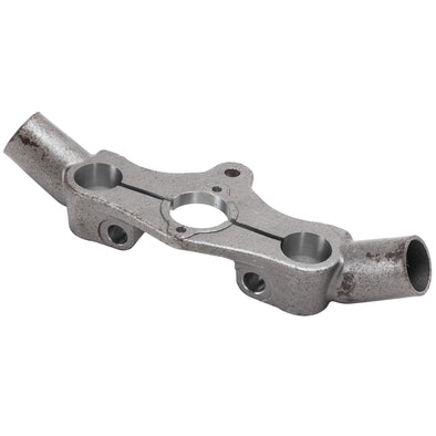 Inline Springer Fork Handlebar Fabricator Top Clamp - Raw Steel