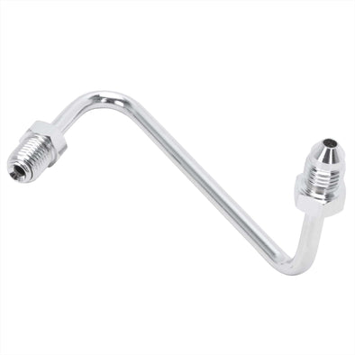 S Double Bend Tube Adapter - Chrome
