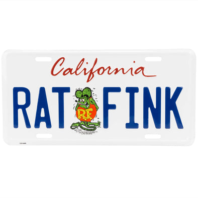 Rat Fink California License Plate