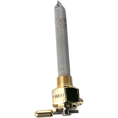 3/8 inch NPT Power-Flo Petcock - Hex Body - Brass - Inward