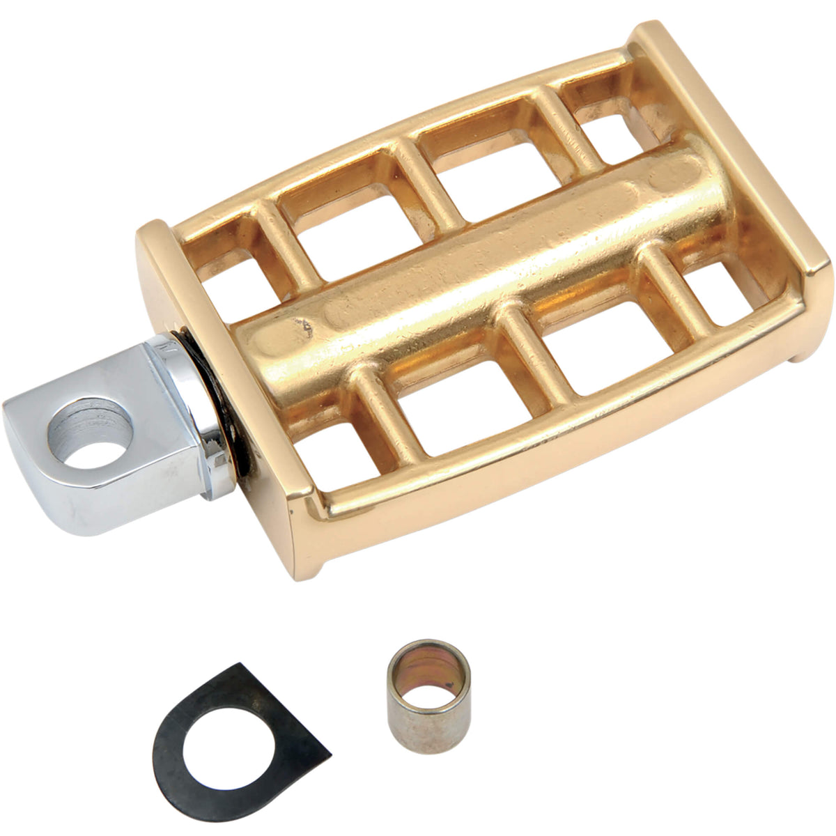 brass kicker pedal Skeleton Kickstarter Pedal