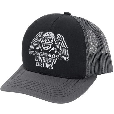 Flying Skull Premium Snap Back Hat - USA Made