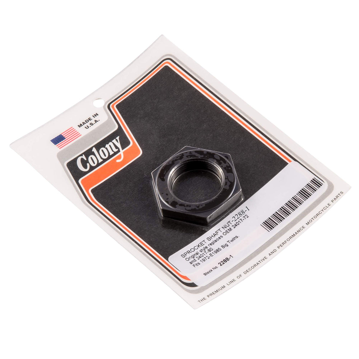 h★ 2288-1_COLONY-SPROCKET-SHAFT-