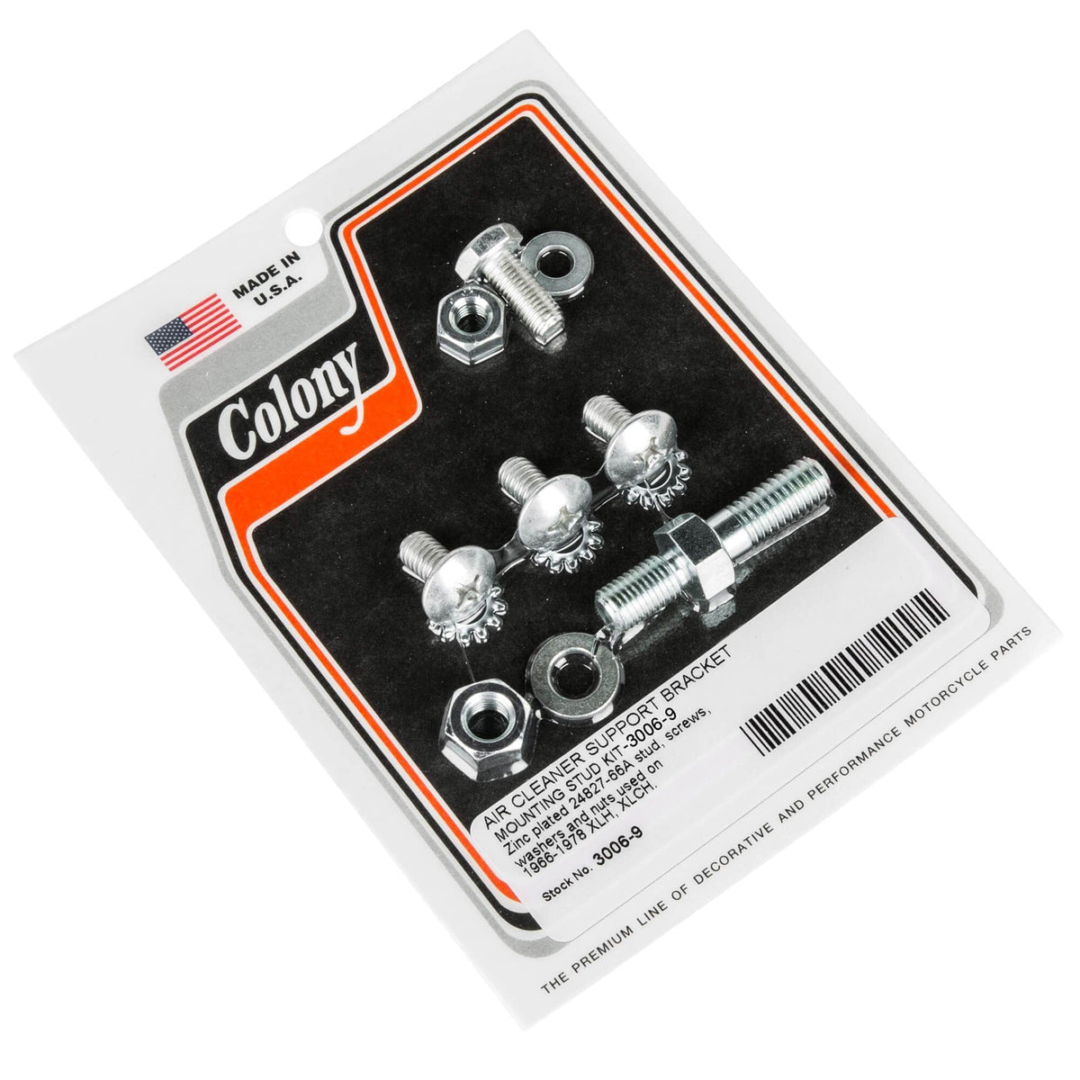 Colony Machine #3006-9 Air Cleaner Support Bracket Mounting Kit