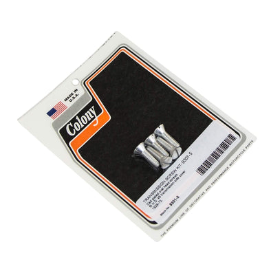 #9301-5 Transmission Screw Kit 1929-1973 Harley-Davidson 45's - CAD Plated